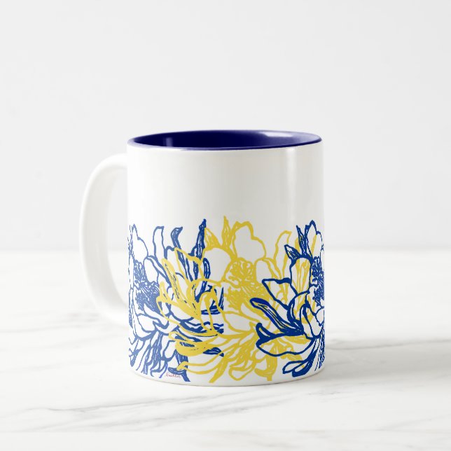 För Cereuskaffe för natt blomma mugg (Framsida vänster)