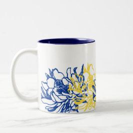 För Cereuskaffe för natt blomma mugg