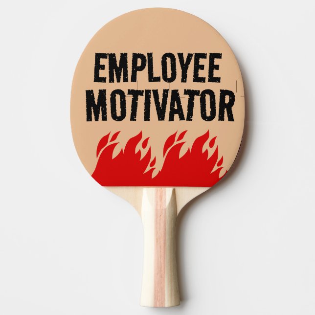 FÖR CHEF MOTIVATOR FUNNY PONG PADDLE PINGISRACKET (Framsidan)