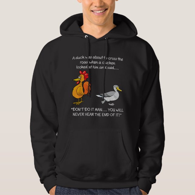 for Chicken Lovers Cute Chicks Hen Humor Funny Chi Hoodie (Framsida)