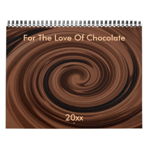 För chokladens kärlek Anpassningsbar kalender