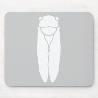 För cikadainsekt för vit Retro tryck Musmatta