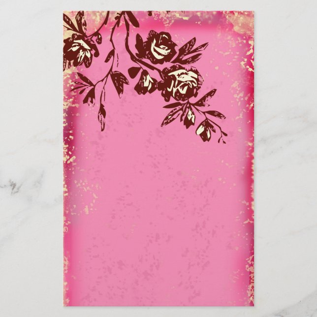 För citronkräm för GC | rosa brevpapper (Framsida)