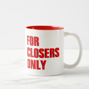 För Closers endast kaffemugg