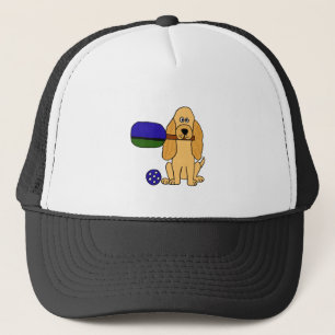 För cockerspanielSpaniel för CI Pickleball teckn Keps