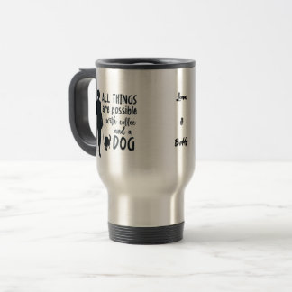 For coffee and dog lovers: customizable resemugg
