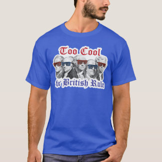 För cool för brittisk regel Hamilton Washington Ju T Shirt