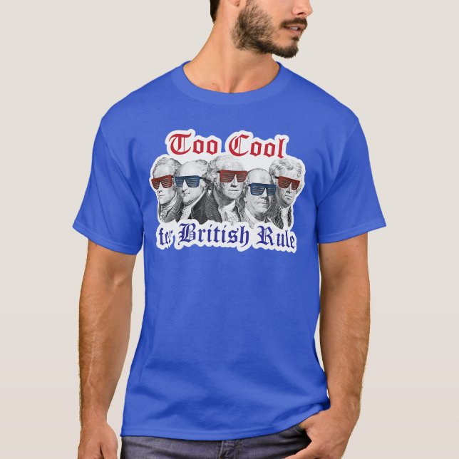 För cool för brittisk regel Hamilton Washington Ju T Shirt (Framsida)