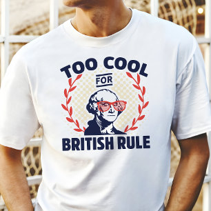 För cool för brittisk regel t shirt