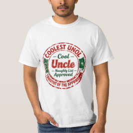 För cool för den busiga listan | Modern Neon Jul T Shirt