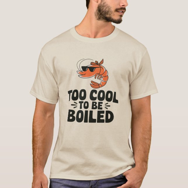 För Coola att koka T Shirt (Framsida)