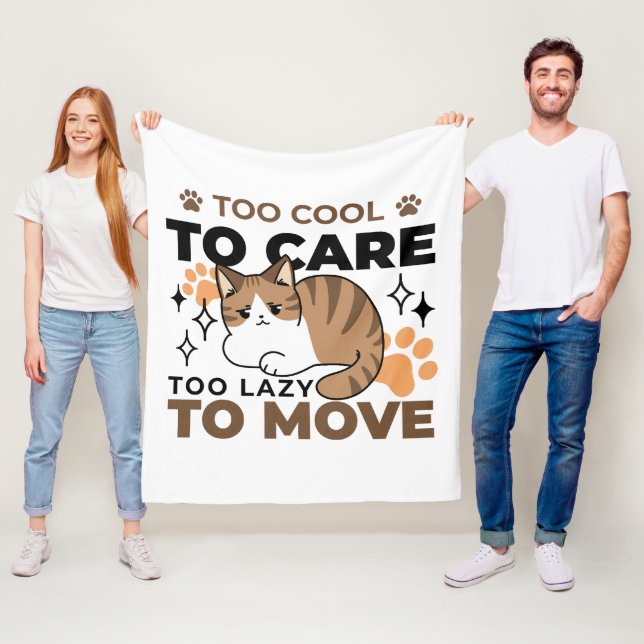 För Coola att ta hand om, för lite att flytta - re Fleecefilt (På plats)