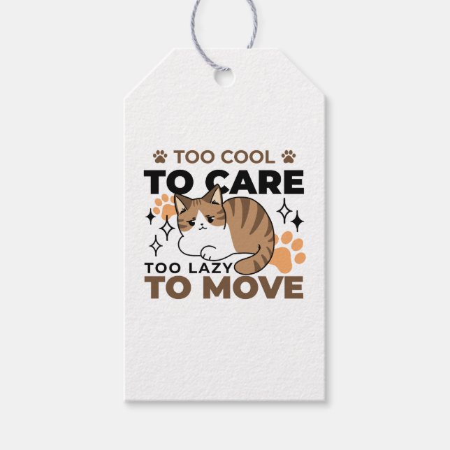 För Coola att ta hand om, för lite att flytta - re Presentetikett (Framsidan)