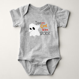 För Coola att tala | Halloween Baby Bodykostym T Shirt