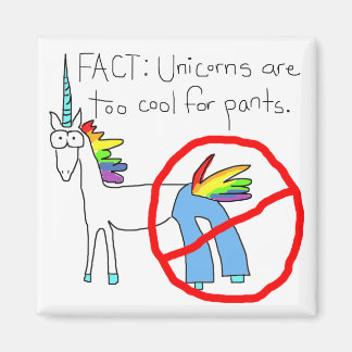 För Coola för Byxor Magnet