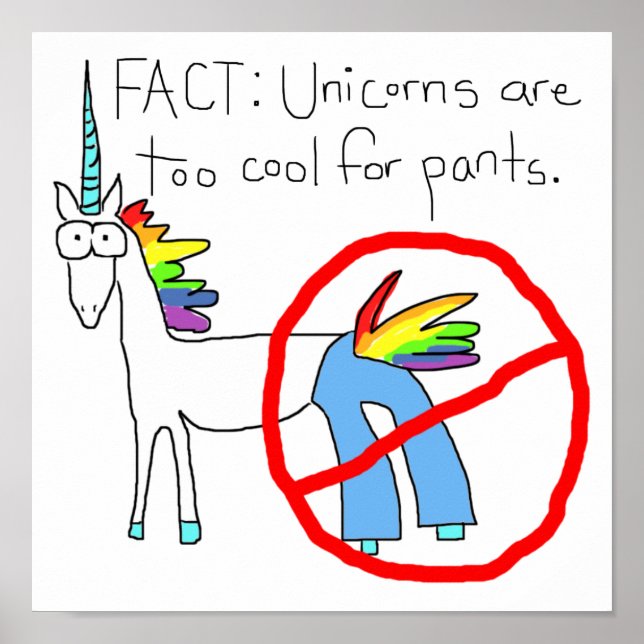 För Coola för Byxor Poster (Framsidan)