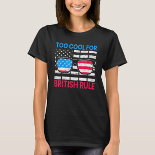 För Coola för den brittiska artikeln USA flagga 4: T Shirt