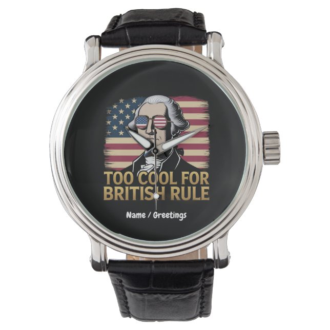 För Coola för det brittiska styret Armbandsur (Framsida)