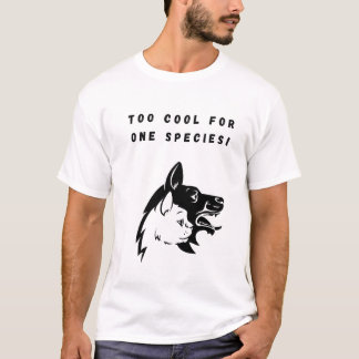 För coola för en art! t shirt