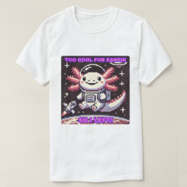 För coola för jorden, så jag lämnat! Pixel Retro A T Shirt