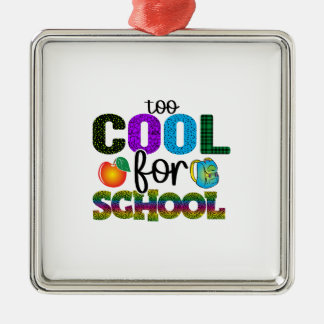 För Coola för skolan Julgransprydnad Metall