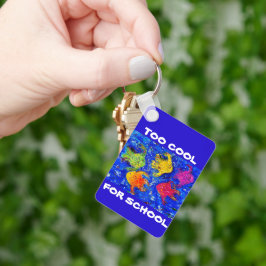 För Coola för skolnyckelkedjan Nyckelring