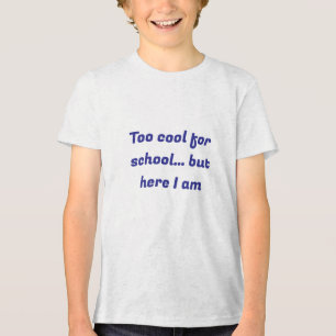 För Coola för T-shirt i skolan - Back to school Vi