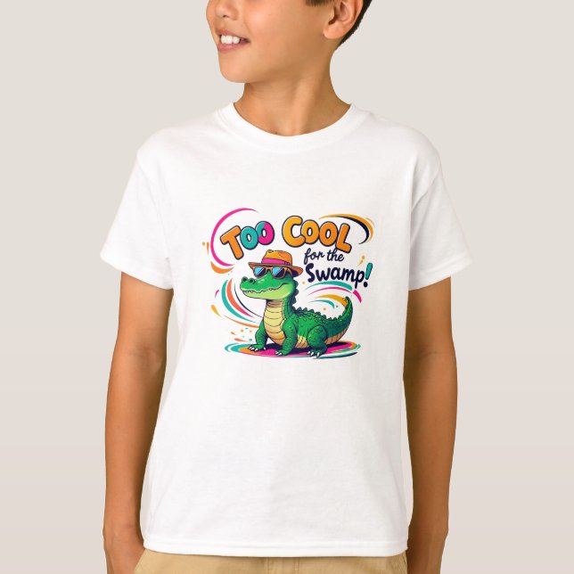 För Coola för träsket T Shirt (Framsida)