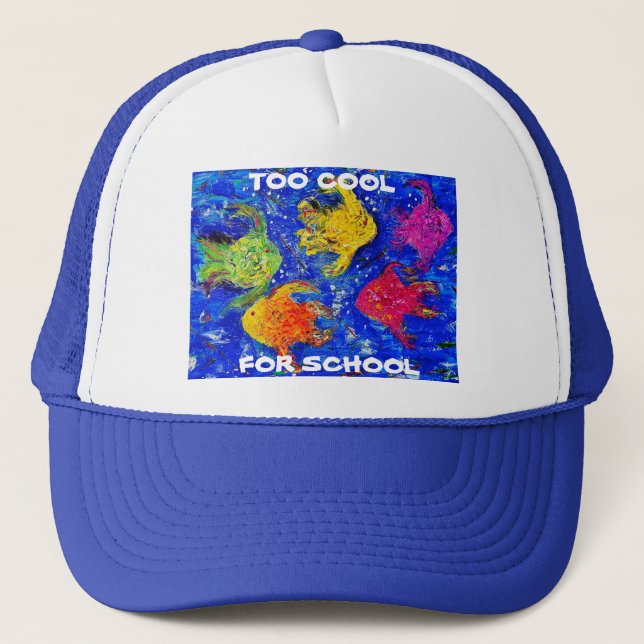 FÖR COOLA FÖR TRUCKERKEPSEN SKOL KEPS (Framsida)