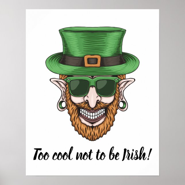 För Coola Irish Boy Poster (Framsidan)