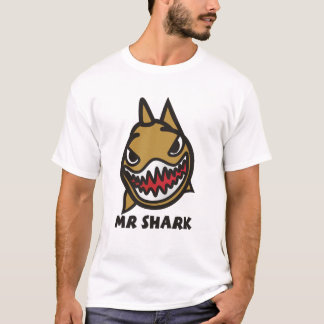 för coolastil för mr haj t-skjorta t-shirt