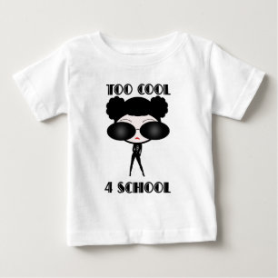 För coolt 4 skolar tee shirt
