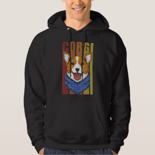 För Corgi Hund Hoodie