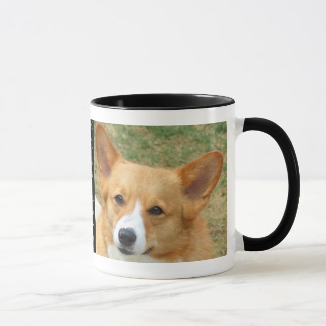 För Corgifoto för Pembroke walesisk mugg (Höger)