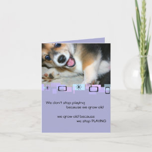 För Corgivalp för Pembroke walesiskt kort för