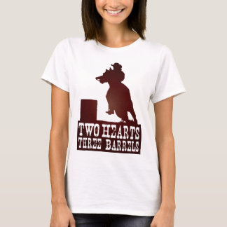 för cowgirlredneck för trumma tävlings- häst tee shirt