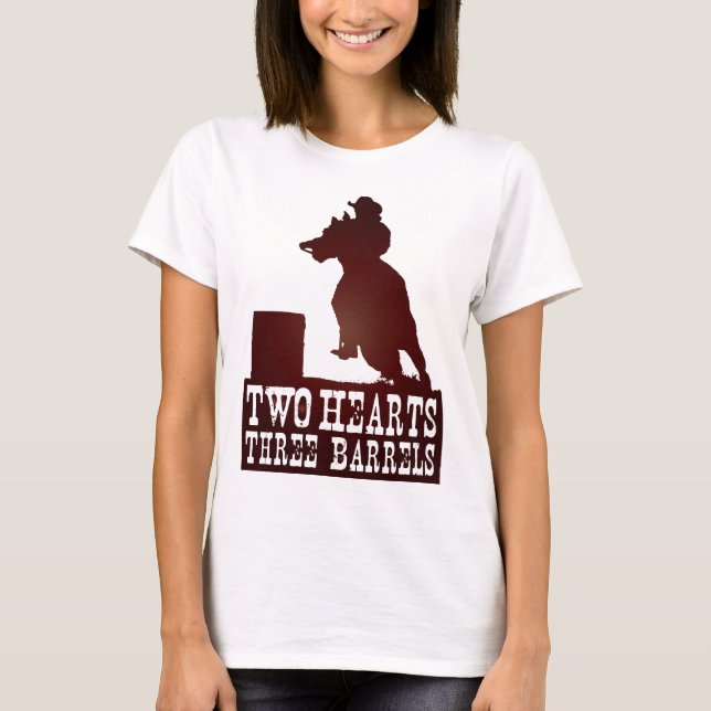 för cowgirlredneck för trumma tävlings- häst tröja (Framsida)
