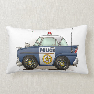 För Crusier för polisbilpolis bil snut Lumbarkudde