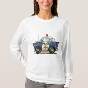 För Crusier för polisbilpolis Hoodie för damer Tröja
