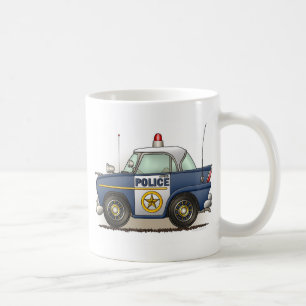 För Crusier för polisbilpolis mugg för bil snut