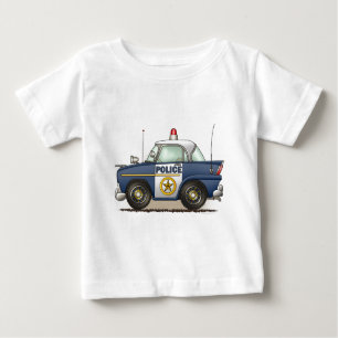 För Crusier för polisbilpolis T-tröja för spädbarn T Shirt