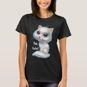 För Cute Kattunge T Shirt