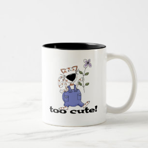 För Cute Kattunge Tshirts och gåvor Två-Tonad Mugg