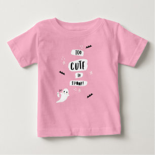 För cute till Spook Baby Halloween Shirt T Shirt