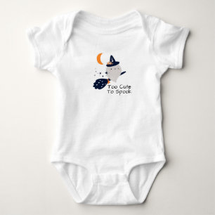 För Cute till Spook Ghost på ett rum T Shirt