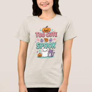 För cute to Spook - Kawaii Pastel Halloween T Shirt