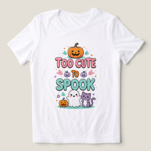 För cute to Spook - Kawaii Pastel Halloween T Shirt