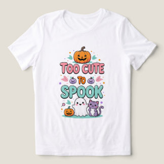 För cute to Spook - Kawaii Pastel Halloween T Shirt