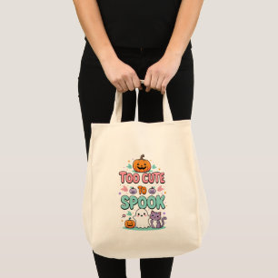 För cute to Spook - Kawaii Pastel Halloween Tygkasse