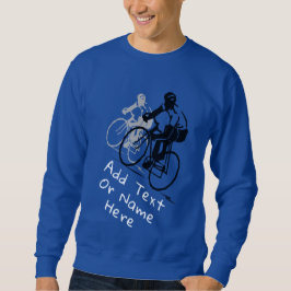 För cykling Älskare. Anpassa Sweatshirt